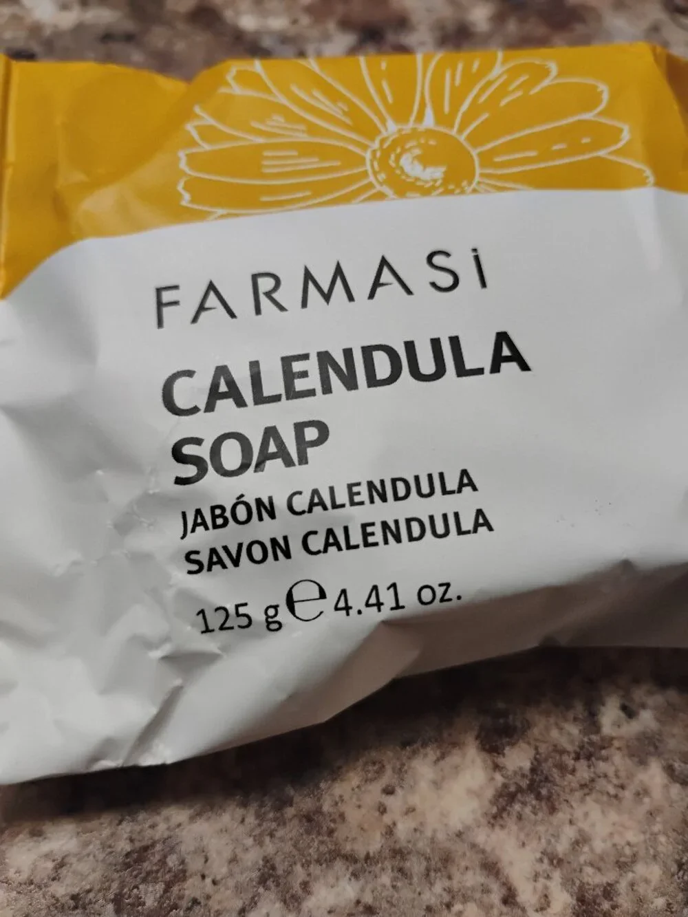 Calendula Soap Farmasi for Body and Face 125 g 4.41 oz